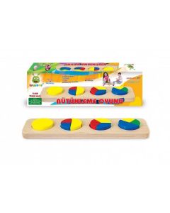 Drvena edukativna igra Razlomci - 71-032