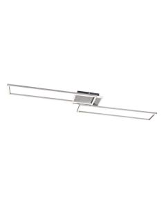 Rabalux Plafonjera Benedick LED 40W srebrna strugani aluminijum (71015) - 71015-1