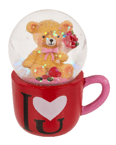 Meda u šolji u glob 7x6 i love you2711 - 2711