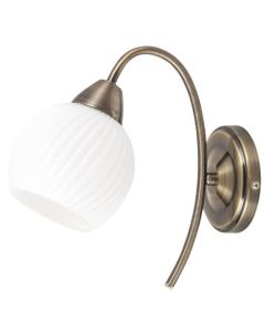 RABALUX Zidna lampa Evangeline bela, E14 40W - 7118