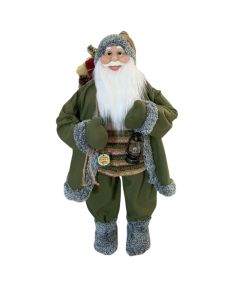 PANGRAF Novogodišnja figura Deda Mraz 100cm SZO23100, zelena