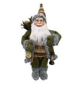 PANGRAF Novogodišnja figura Deda Mraz 50cm SZO2350, zelena