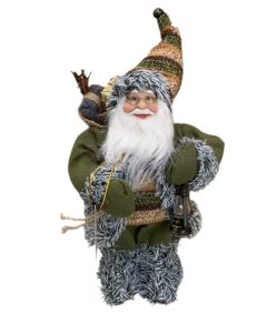PANGRAF Novogodišnja figura Deda Mraz 35cm SZO2335, zelena