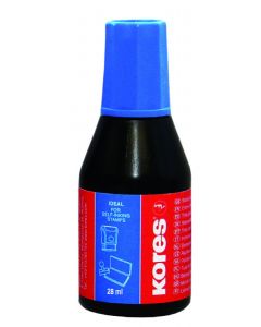KORES Mastilo za pečate, plavo 71308