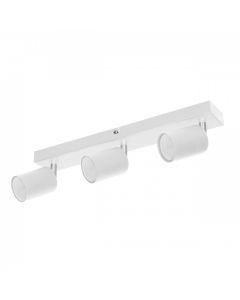ADVITI Plafonska-zidna spot svetiljka 3xGU10 IP20 40x14x6.6 cm Doa, bela - ORNAD-OP-6195WGU10
