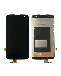 LCD za LG K4/K120E+touch screen crni (single SIM)