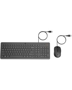 HP Žična tastatura + miš 150, US, 240J7AA, crna