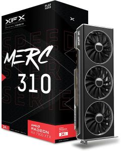 XFX AMD Video Card RX-7900XTX Speedster MERC310 BLACK 24GB GDDR6 - RX-79XMERCB9