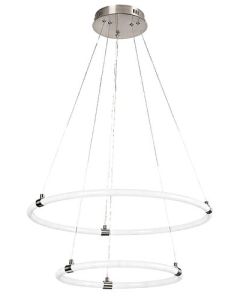 Rabalux Visilica Irelia LED 55W brušeni hrom (72009) - 72009
