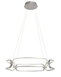 Rabalux Visilica Fringilla LED 67W brušeni hrom (72010) - 72010