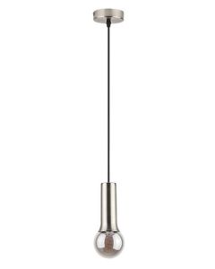 Rabalux Visilica Zuriel E27 1x MAX 40W brušeni hrom (72015) - 72015