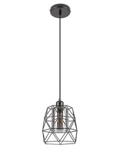 Rabalux Visilica Emrys E27 1x MAX 40W mat crno (72111) - EP72111