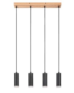 Rabalux Spot rasveta Toras GU10 4X MAX 5W hrast (72124) - 72124