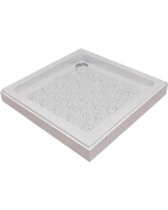 TENDANCE Guma za kadu 50 x 50 cm pvc bela bubbles - 7216100