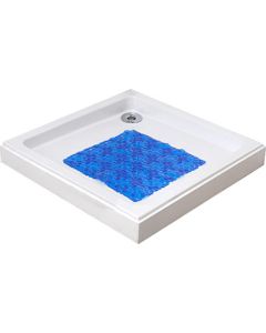 TENDANCE Guma za kadu bubbles 50x50cm pvc tamno plava - 7216118-1