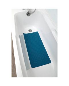 TENDANCE Guma za kadu 34x74cm prirodna guma paun plava - 7219119