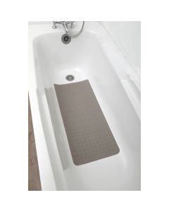 TENDANCE Guma za kadu 34x74cm prirodna guma sivo smeđa - 7219165