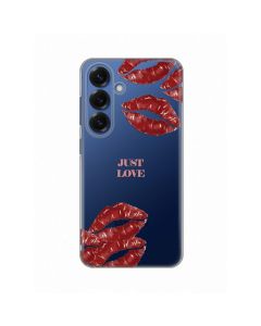 Maska za Samsung S931B Galaxy S25 Just Love Pink Silikonska Print Skin