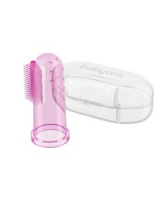 BABYONO Četkica za zube prva sa kutijom - 723_roze