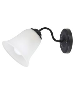 RABALUX Zidna lampa Fabiola mat crna, E27 40W - 7256