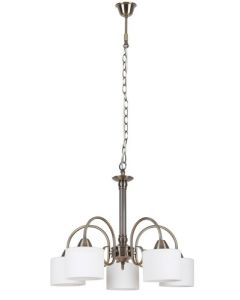 Rabalux Luster Edith E27 5x MAX 60W antik mesing (7276) - 7276