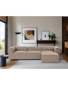 ATELIER DEL SOFA Ugaona garnitura Fora, braon - 727CRS1101