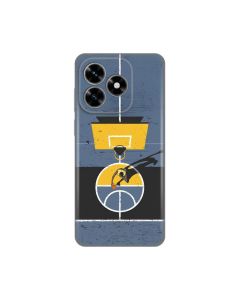 Maska za Honor X5c Plus Court Silikonska Print Skin
