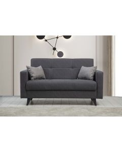 ATELIER DEL SOFA Dvosed Polya, tamnosiva