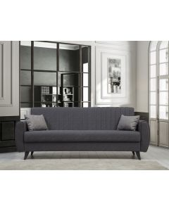 ATELIER DEL SOFA Trosed Alkon, tamno siva