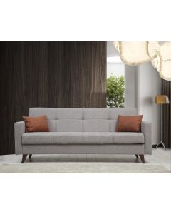 ATELIER DEL SOFA Trosed Polya, svetlo siva