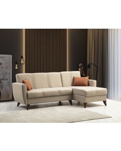 ATELIER DEL SOFA Ugaona garnitura Zaden, bež