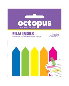 OCTOPUS Blok samolepljivi 100 lista Strelice (12x44mm ) - 73181