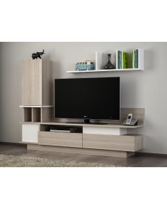 HANAH HOME TV komoda Como, bež/bela - 731WAT3045