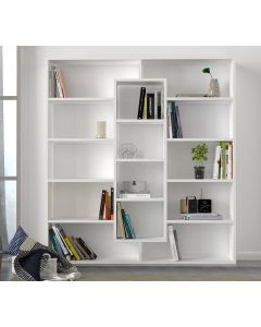 HANAH HOME Polica za knjige Ample, bela - 731WAT3601