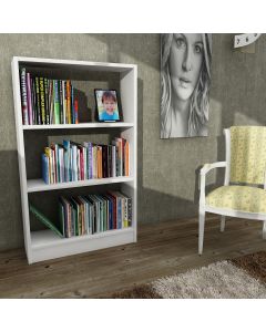HANAH HOME Polica za knjige Cella, bela - 731WAT3623
