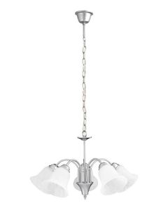 Rabalux Luster Francesca E14 5x MAX 40W brušeni hrom (7365) - 7365