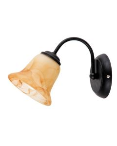 RABALUX Zidna lampa Colette crna, E14 40W - 7366