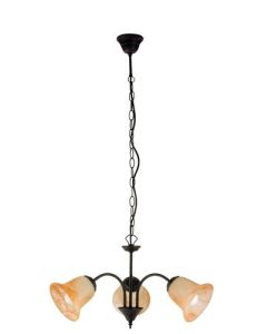 RABALUX Luster Colette crna, E14 40W - 7367
