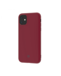 CELLY Maska LEAF za iPhone 11, crvena - LEAF1001RD