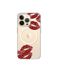 Maska za iPhone 13 Pro 6.1 Kisses Print Magsafe