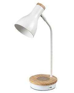 Rabalux Stona lampa Mosley E14 1x MAX 25W mat belo (74001) - 74001