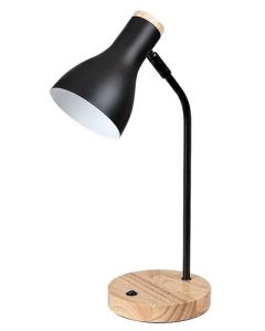 Rabalux Stona lampa Ferb E14 1x MAX 25W mat crno (74002) - 74002-1