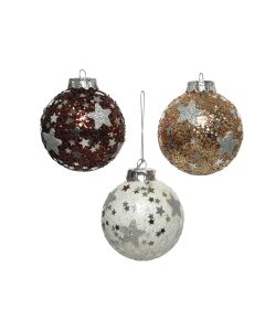 DECORIS Novogodišnje kugle 1/2 740160001 - 74016001