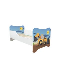 Dečiji Krevet 160X80Cm Happy Kitty Excavator - 74040-1
