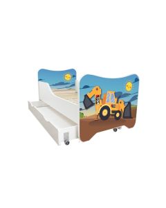 Dečiji Krevet 160X80Cm Happy Kitty + Fioka Excavator - 74041