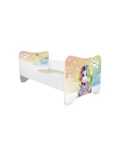 Dečiji Krevet 160X80Cm Happy Kitty Unicorn Sky - 74042