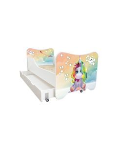Dečiji Krevet 160X80Cm Happy Kitty + Fioka Unicorn Sky - 74043