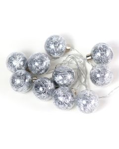 FESTA Novogodišnje lampice pahulja, bele 10 LED 741101 - 741101