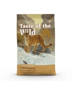 TASTE OF THE WILD Hrana za mačke pastrmka i divlji losos CANYON RIVER FELINE 6.6kg - 74198611003