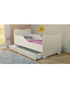 Dečiji Krevet 160X80Cm Happy Kitty + Fioka White - 7448-1